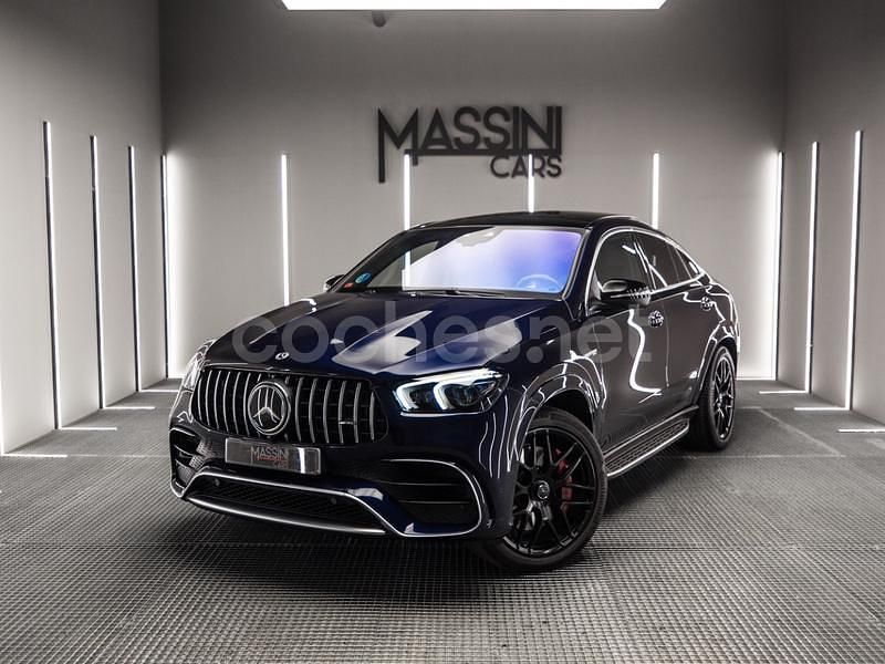 Usado Mercedes GLE63 AMG 612 CV (450 kW) 2021 Azul Coupe