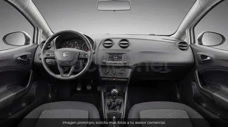 Usado Seat Ibiza Reference 90 CV (66 kW) 2016 Blanco Berlina