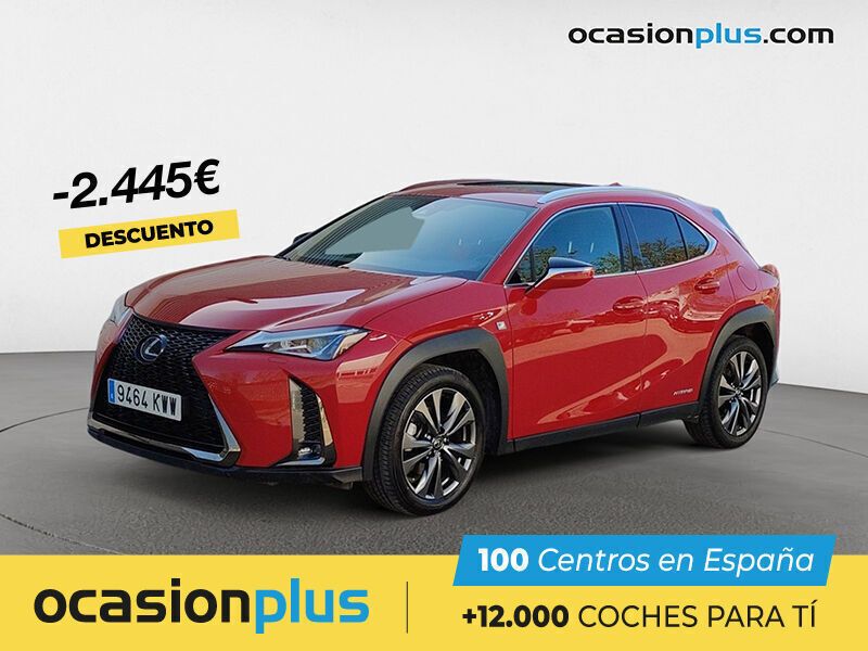 Rojo Usado 2019 Lexus UX 250h Sport Line SUV | 24.450 € (Caro) - Imagen 1/4