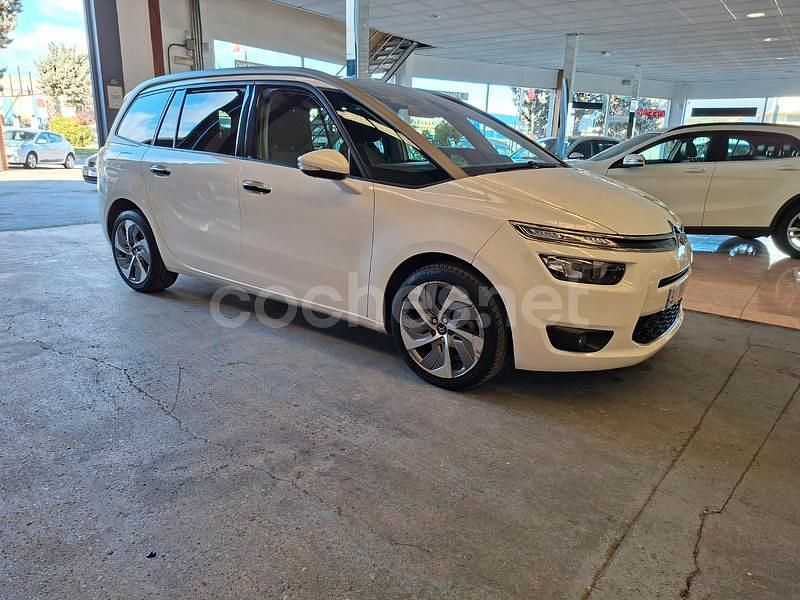 Blanco Usado 2014 Citroën Grand C4 Picasso Intensive Monovolumen | 10.990 € (Precio justo) - Imagen 1/4