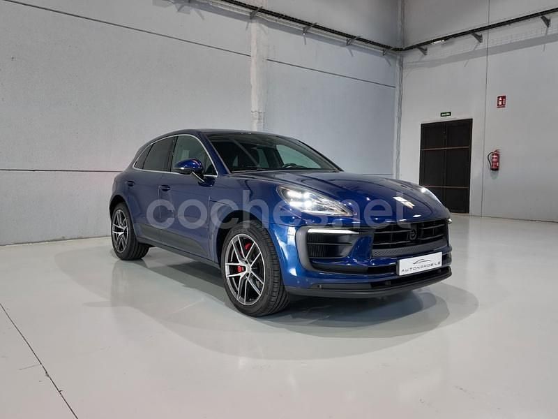 Azul Usado 2022 Porsche Macan S SUV | 67.950 € (Precio justo) - Imagen 1/4