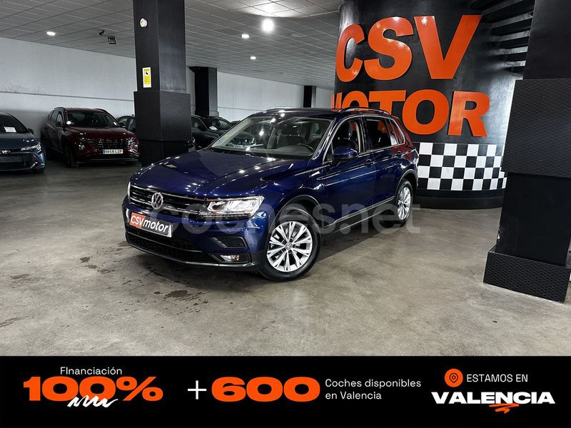 Azul Usado 2021 VW Tiguan Advance SUV | 21.850 € (Super precio) - Imagen 1/4