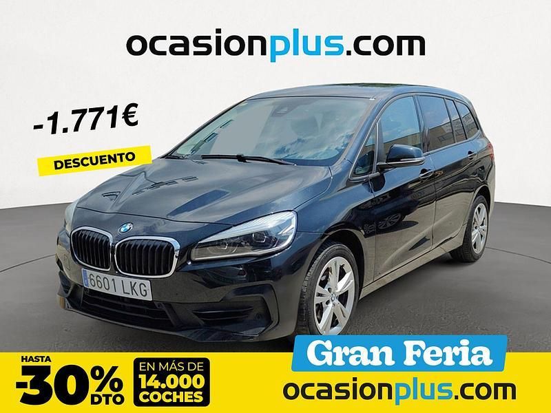 Negro Usado 2020 BMW 216 Gran Tourer Monovolumen | 17.490 € (Precio justo) - Imagen 1/4