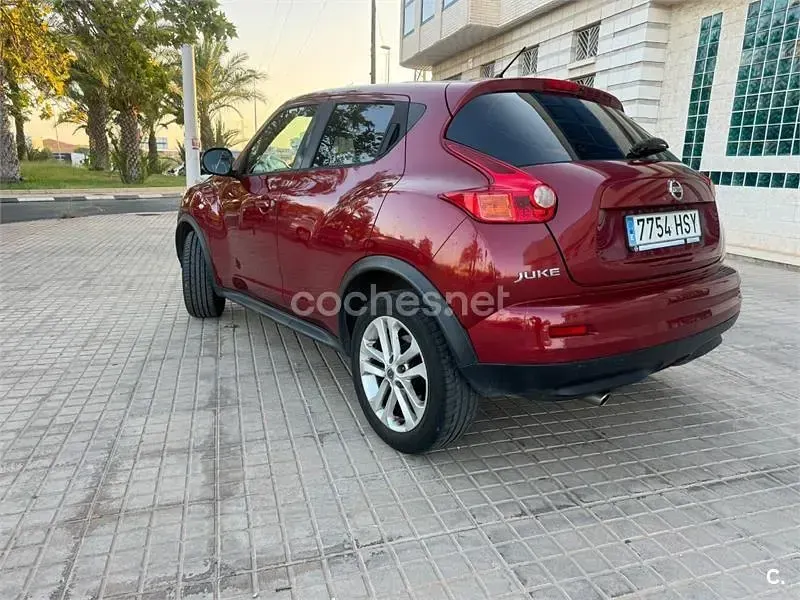 Usado Nissan Juke Acenta 117 CV (86 kW) 2013 Rojo SUV