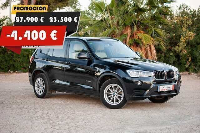 Negro Usado 2017 BMW X3 Shadowline SUV | 23.500 € (Precio justo) - Imagen 1/4