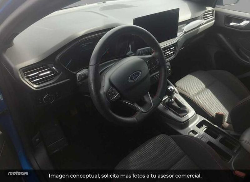 Usado Ford Focus ST-Line 125 CV (91 kW) 2023 Azul Berlina