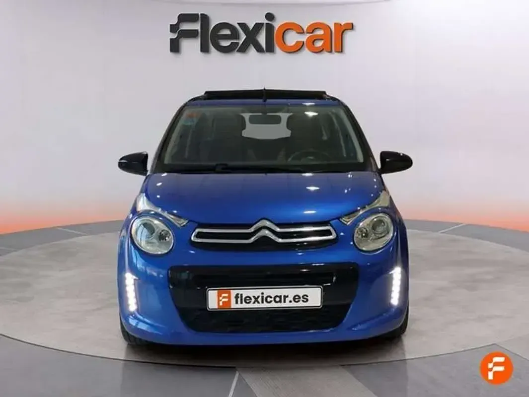 Usado Citroën C1 Shine 72 CV (52 kW) 2019 Azul Utilitario