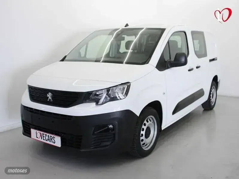 Usado Peugeot Partner 101 CV (74 kW) 2021 Blanco Monovolumen