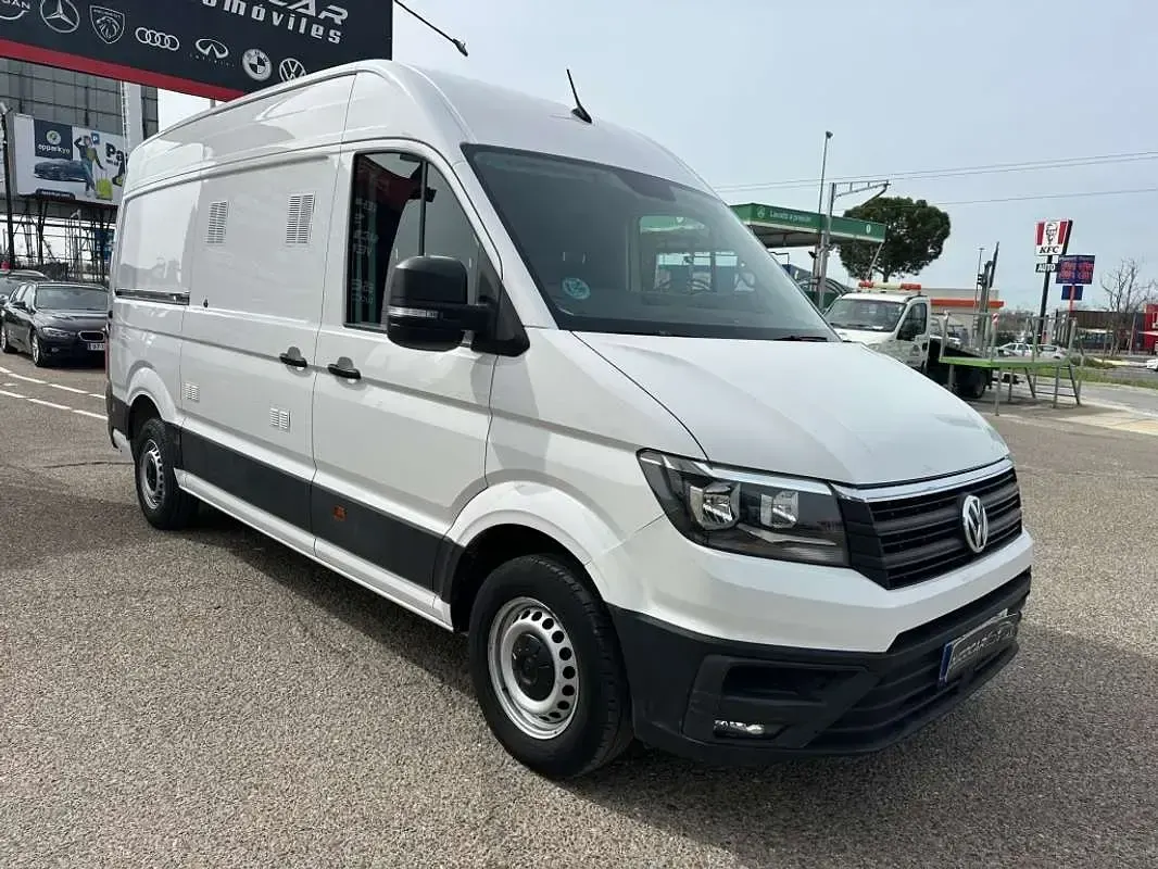 Usado VW Crafter 140 CV (102 kW) 2019 Blanco Van