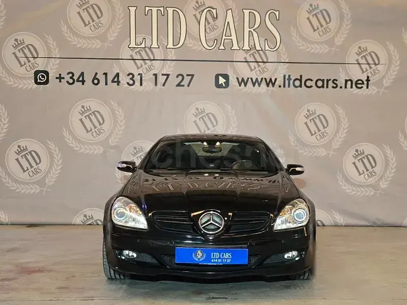Usado Mercedes SLK200 163 CV (119 kW) 2006 Negro Descapotable