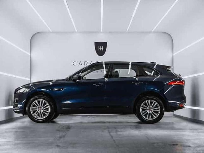 Usado Jaguar F-Pace Pure 300 CV (220 kW) 2018 Azul SUV