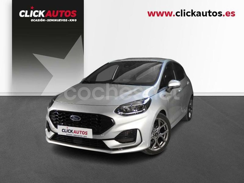 Plateado Usado 2022 Ford Fiesta ST-Line Utilitario | 15.050 € (Precio justo) - Imagen 1/4