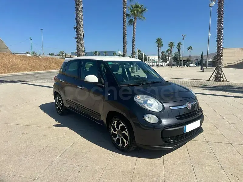 Usado Fiat 500L Lounge 95 CV (69 kW) 2017 Negro Monovolumen