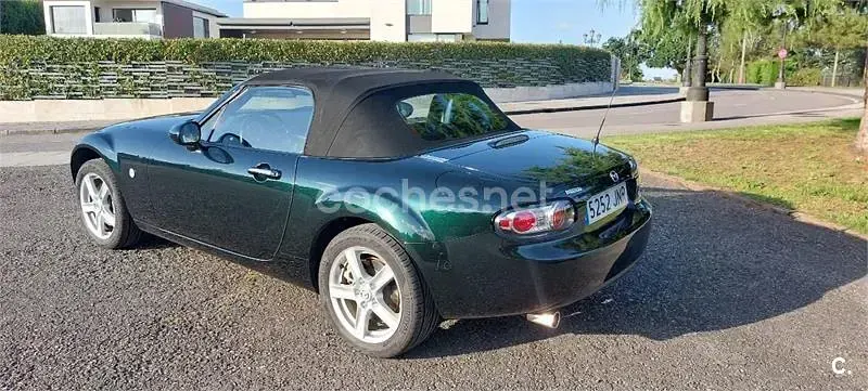 Usado Mazda MX5 Active 126 CV (92 kW) 2008 Verde Descapotable
