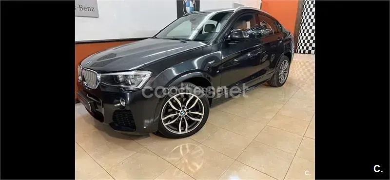 Usado BMW X4 258 CV (189 kW) 2014 Negro SUV