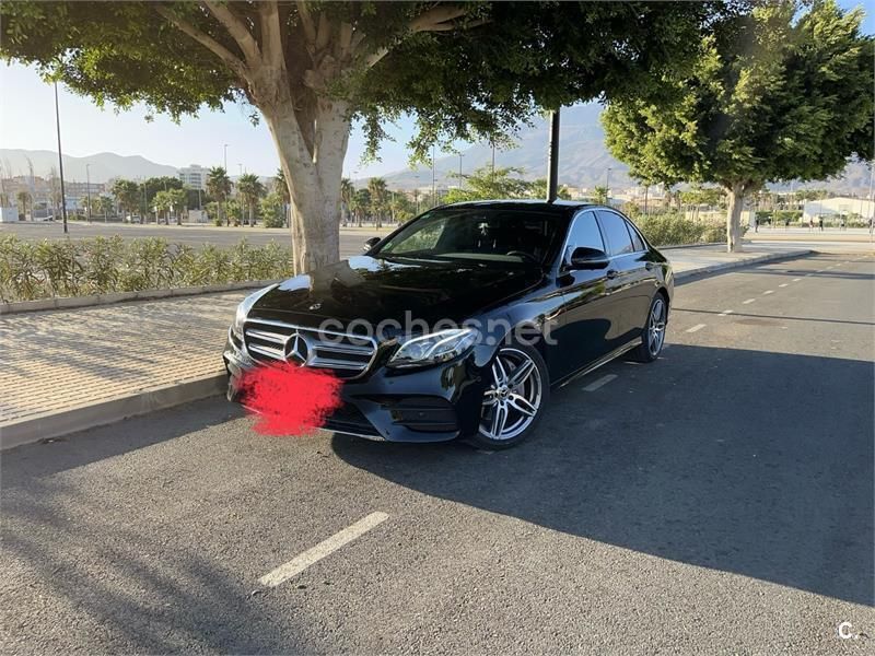 Usado Mercedes E220 194 CV (142 kW) 2017 Negro Berlina