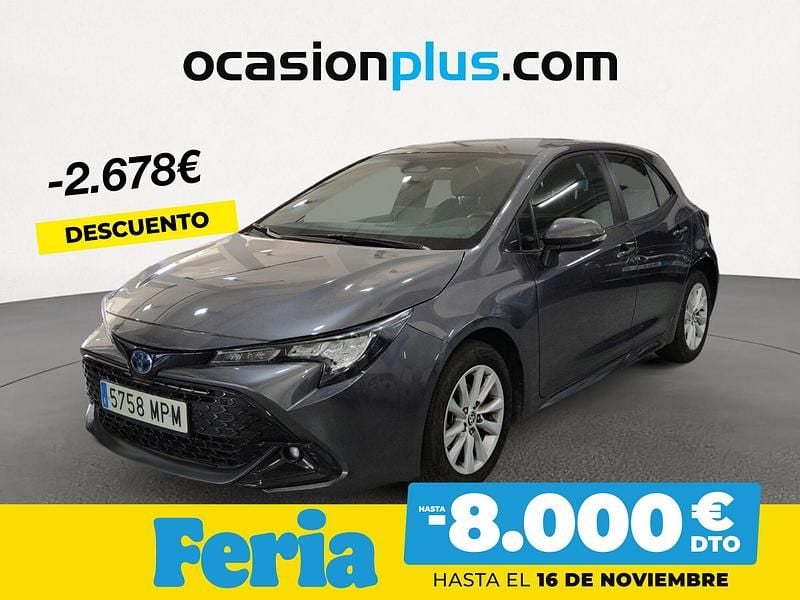 Gris Usado 2024 Toyota Corolla Active Berlina | 23.300 € (Precio justo) - Imagen 1/4