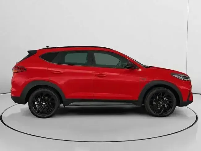 Usado Hyundai Tucson N Line 136 CV (100 kW) 2019 Rojo SUV