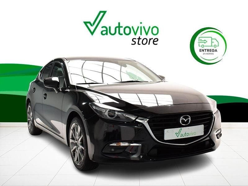 Negro Usado 2018 Mazda 3 Edition | 17.000 € (Precio justo) - Imagen 1/4