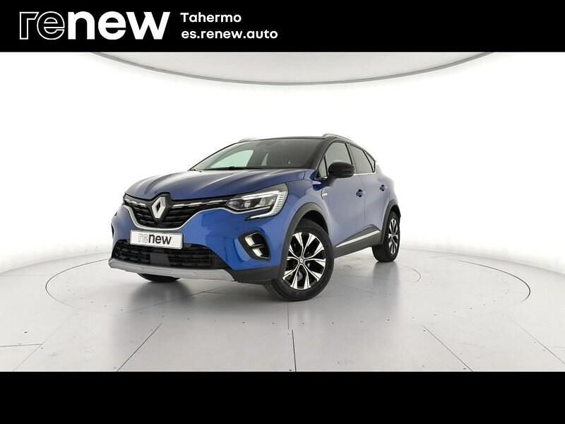 Usado Renault Captur Techno 90 CV (66 kW) 2023 Azul + techo negro SUV