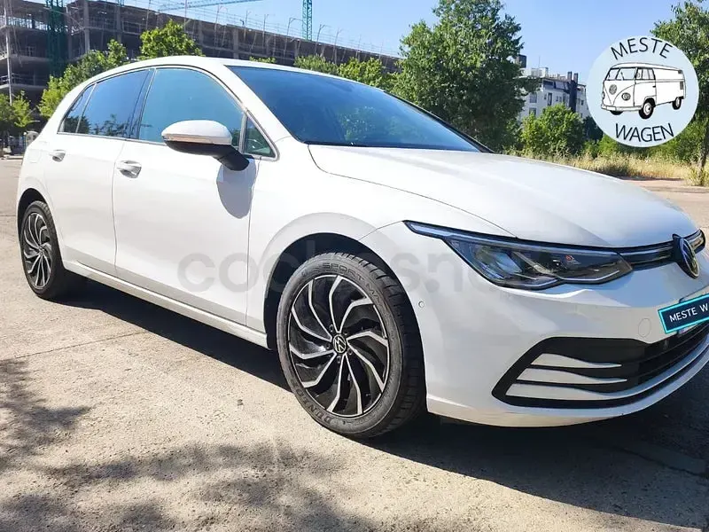 Usado VW Golf VIII Life 110 CV (80 kW) 2022 Blanco Berlina
