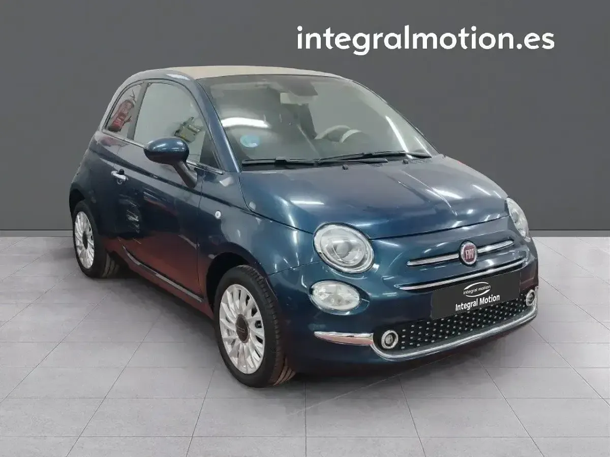 Usado Fiat 500 69 CV (50 kW) 2023 Azul Utilitario