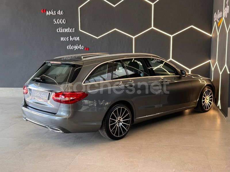Usado Mercedes C220 170 CV (125 kW) 2017 Gris / plata Familiar