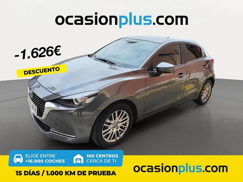 Gris Usado 2023 Mazda 2 | 17.890 € (Precio justo) - Imagen 1/4