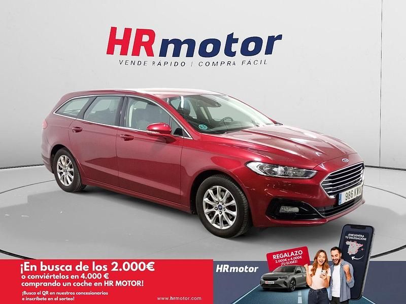 Rojo Usado 2019 Ford Mondeo Trend Familiar | 15.110 € (Un poco caro) - Imagen 1/4