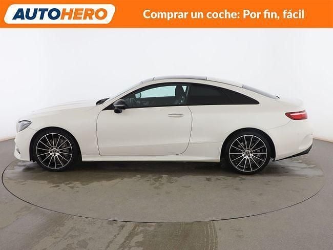 Usado Mercedes E350 AMG line 299 CV (219 kW) 2020 Blanco Coupe