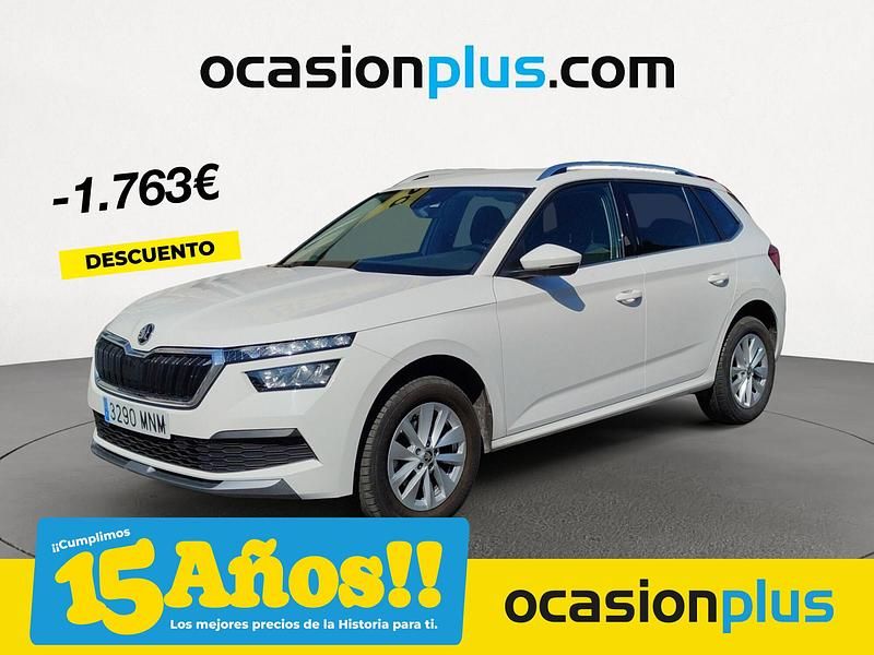 Blanco Usado 2024 Skoda Kamiq Ambition SUV | 19.400 € (Precio justo) - Imagen 1/4