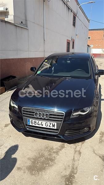 Usado Audi A4 S-Line 160 CV (117 kW) 2010 Negro Berlina