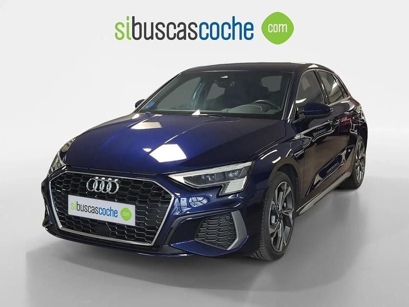 Azul Usado 2024 Audi A3 Sportback e-tron S-Line Utilitario | 39.990 € - Imagen 1/4