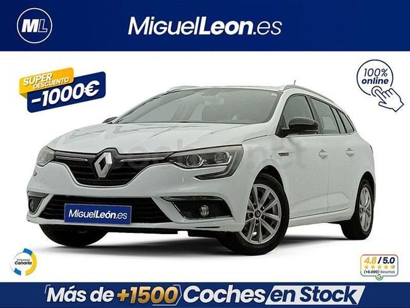 Usado Renault Mégane GrandTour Business 110 CV (80 kW) 2019 Blanco Familiar