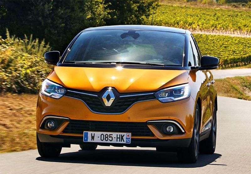 Begagnad Renault Scénic III Dynamique 110 HK (80 kW) 2011 Blå Minibuss