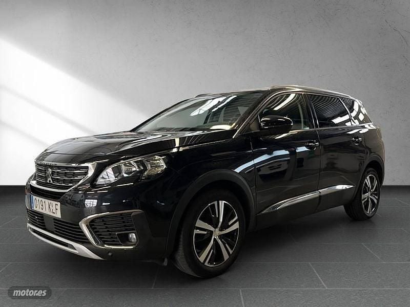 Negro Usado 2018 Peugeot 5008 Allure Monovolumen | 19.450 € (Un poco caro) - Imagen 1/4