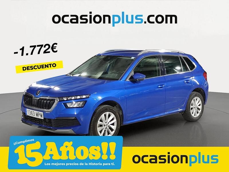 Azul Usado 2024 Skoda Kamiq Ambition SUV | 19.500 € (Precio justo) - Imagen 1/4