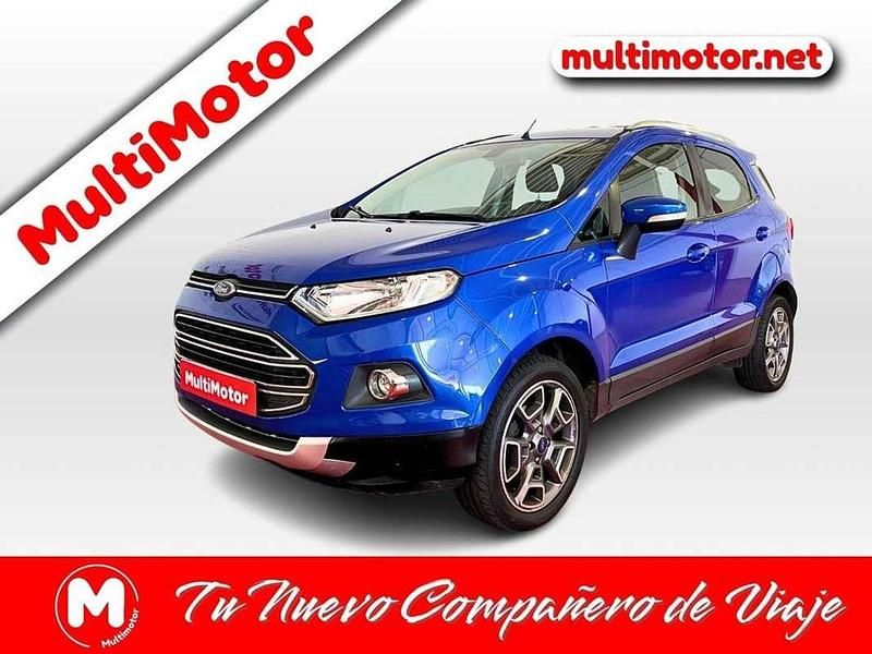 Usado Ford Ecosport Trend 125 CV (91 kW) 2017 Azul SUV
