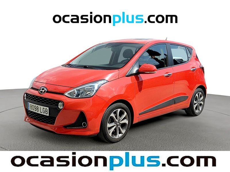 Rojo Usado 2020 Hyundai i10 Style Utilitario | 10.537 € (Precio justo) - Imagen 1/4