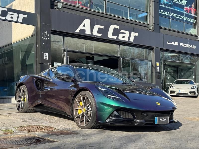 Azul Usado 2023 Lotus Emira Coupe | 109.900 € - Imagen 1/4