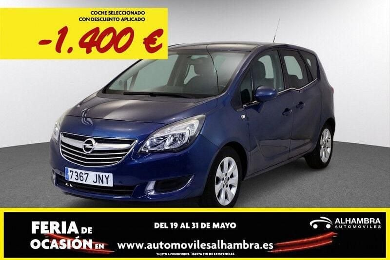 Azul Usado 2016 Opel Meriva Excellence Monovolumen | 9690 € (Un poco caro) - Imagen 1/4