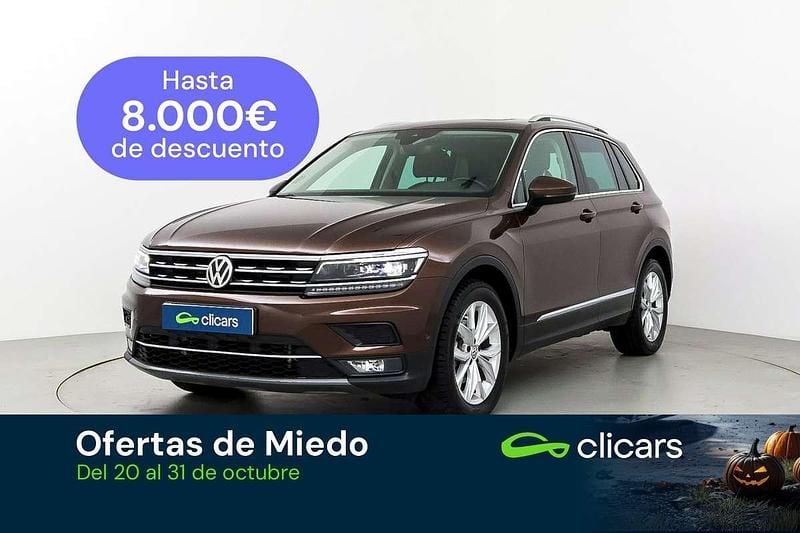 Marrón Usado 2017 VW Tiguan Sportline SUV | 21.590 € (Super precio) - Imagen 1/4