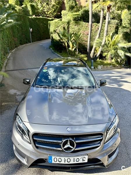 Usado Mercedes GLA200 AMG line 136 CV (100 kW) 2016 Gris / plata SUV
