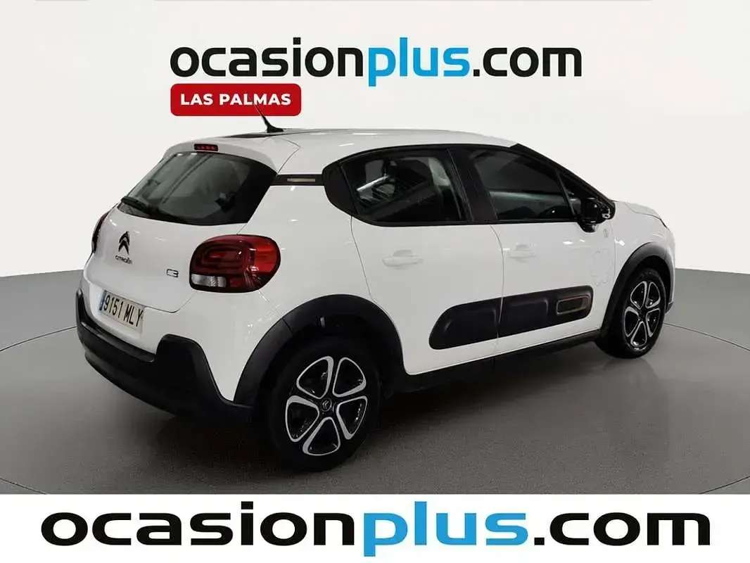 Usado Citroën C3 PureTech 82 CV (60 kW) 2023 Blanco Utilitario