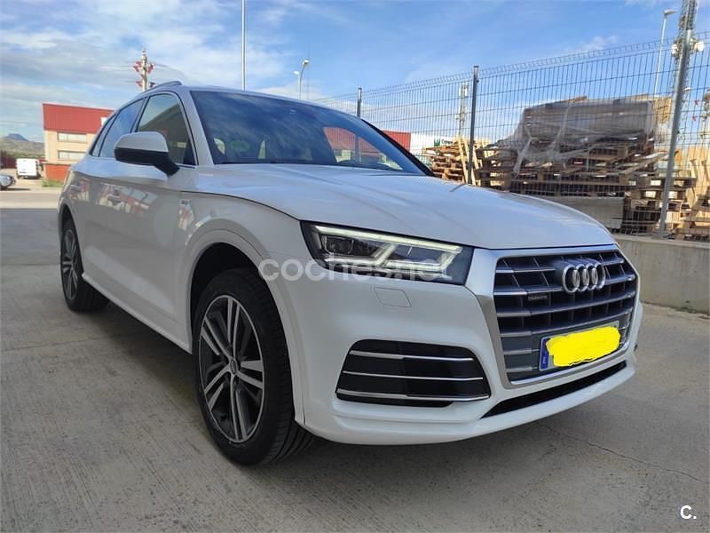 Blanco Usado 2019 Audi Q5 S-Line SUV | 24.999 € (Precio justo) - Imagen 1/4