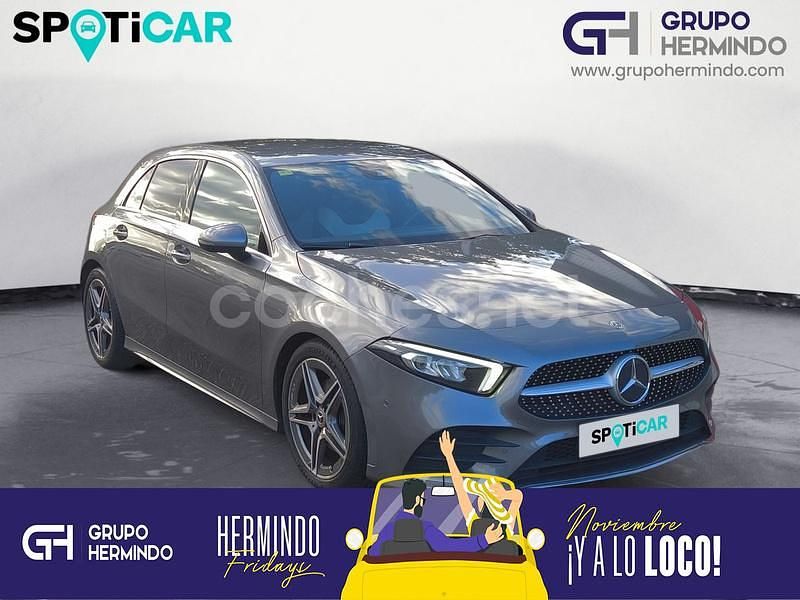 Gris / plata Usado 2021 Mercedes A200 Berlina | 23.500 € (Buen precio) - Imagen 1/4