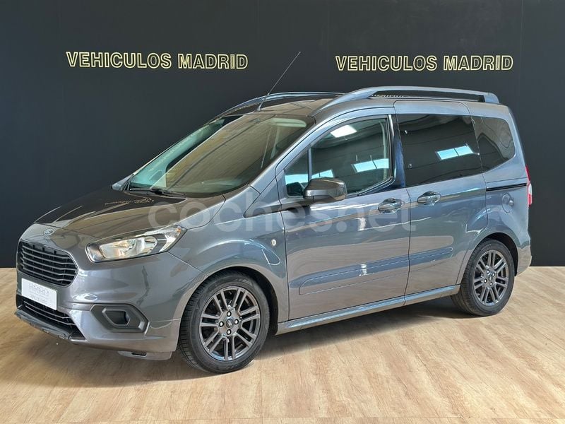 Gris / plata Usado 2020 Ford Tourneo Courier Sport Monovolumen | 14.999 € (Precio justo) - Imagen 1/4