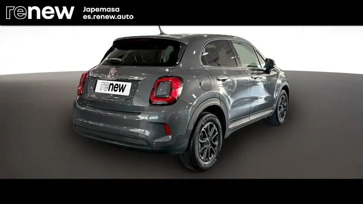 Käytetty Fiat 500X Connect 120 HP (88 kW) 2021 Harmaa Katumaasturi