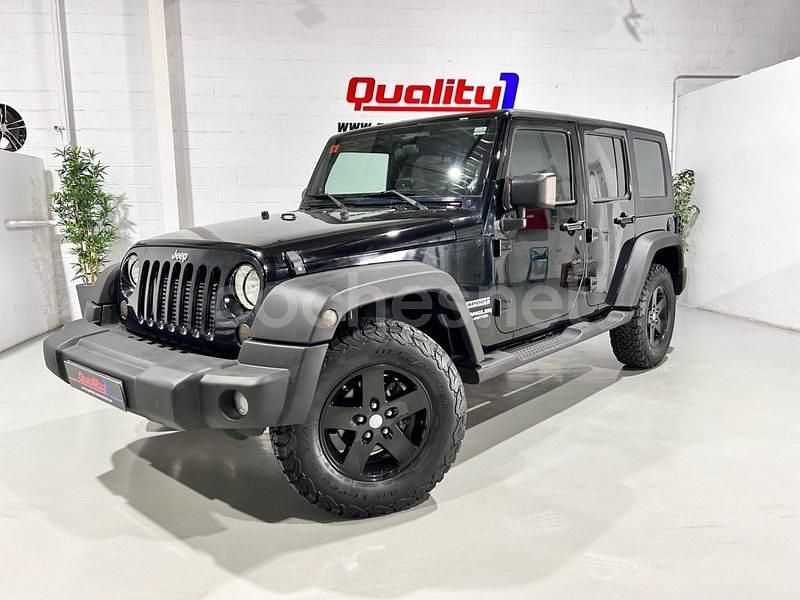 Negro Usado 2008 Jeep Wrangler Unlimited Sport SUV | 25.900 € (Precio justo) - Imagen 1/4