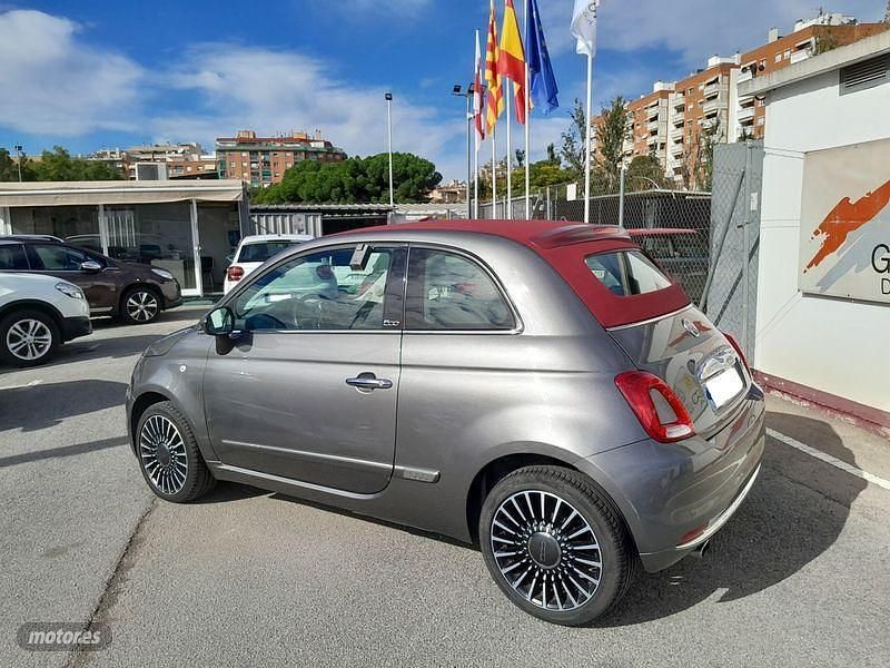 Gris / plata Usado 2017 Fiat 500C Descapotable | 10.900 € (Precio justo) - Imagen 1/4